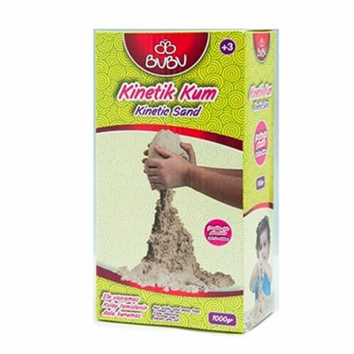 BU-BU KİNETİK KUM 1000 GR. NATURAL BUBU-KU0007 resmi