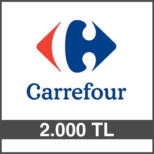 CARREFOUR HEDİYE ÇEKİ (2000 TL)-DİJİTAL resmi