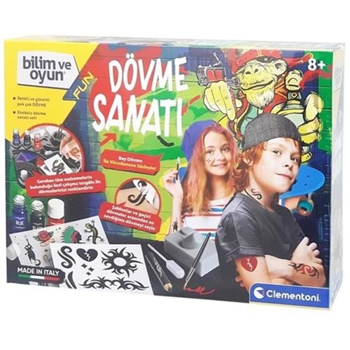 CLEMENTONI CLE-64329 BİLİM VE OYUN DÖVME SANATI resmi