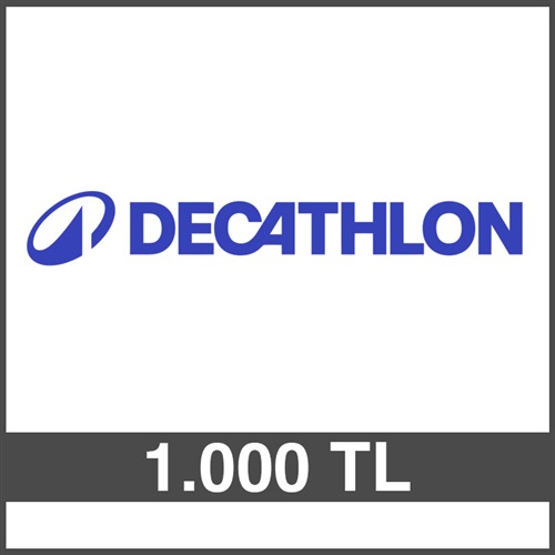 DECATHLON HEDİYE ÇEKİ (1000 TL)-DİJİTAL resmi
