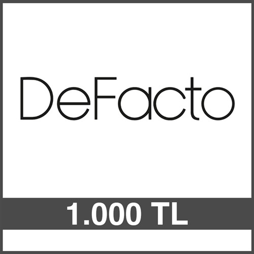 DEFACTO HEDİYE ÇEKİ  (1000 TL) - DİJİTAL resmi