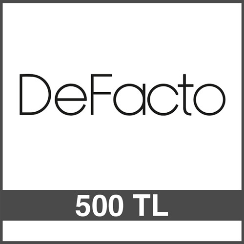 DEFACTO HEDİYE ÇEKİ (500 TL)-FİZİKİ resmi