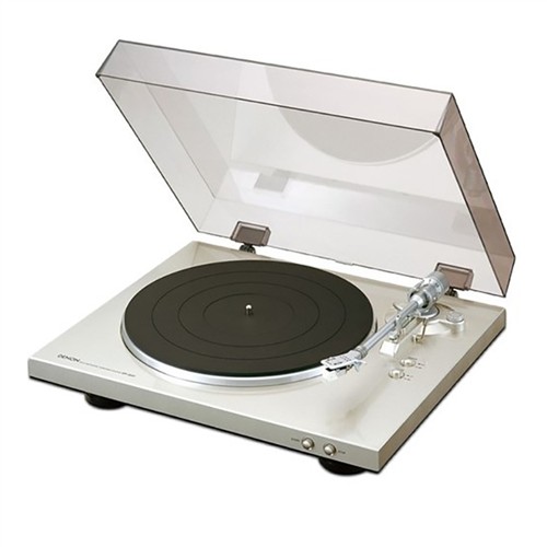 DENON DP-300 GÜMÜŞ PİKAP resmi