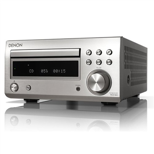 DENON MINI SYTEM AMLIFIER GÜMÜŞ resmi