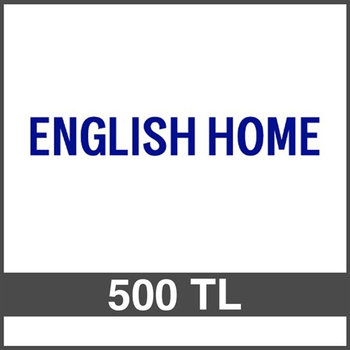 ENGLİSH HOME HEDİYE ÇEKİ (500 TL)-DİJİTAL resmi