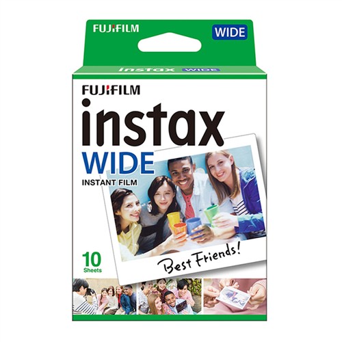 FUJIFILM INSTAX REG.GLOSSY (10/PK) İNSTAX WİDE FİLM FOTSN00006 resmi