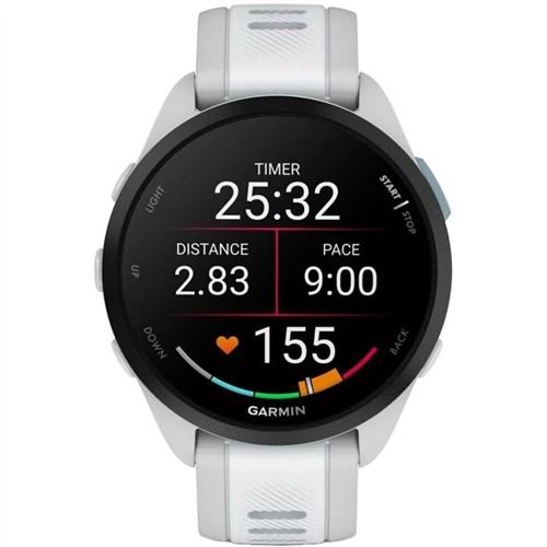 GARMIN 010-02863-21 FORERUNNER 165 SİS GRİSİ/BEYAZ AKILLI SAAT resmi