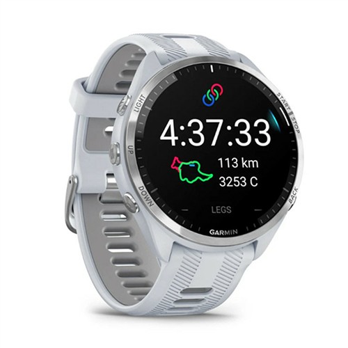 GARMIN FORERUNNER 965 TİTANYUM BEYAZ GRİ resmi