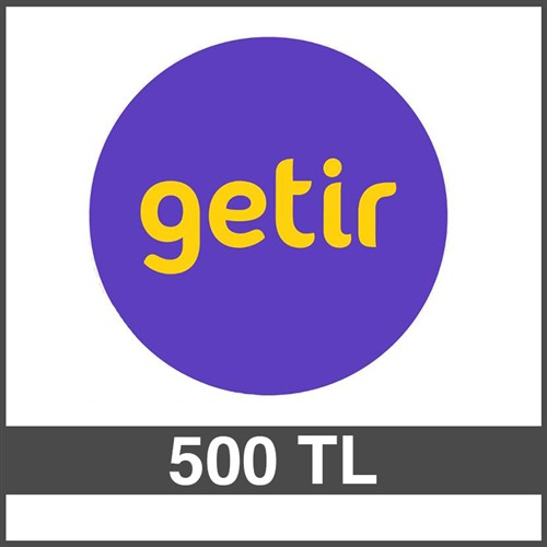 GETİR HEDİYE ÇEKİ (500 TL)-DİJİTAL resmi