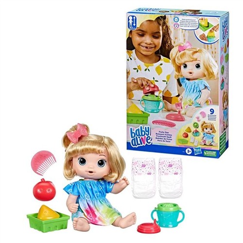 HASBRO HAS-F7356 BABY ALIVE FRUITY SIPS APPLE-BLDH resmi