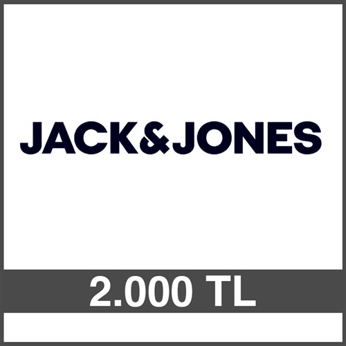 JACK&JONES HEDİYE ÇEKİ (2000 TL )-DİJİTAL resmi