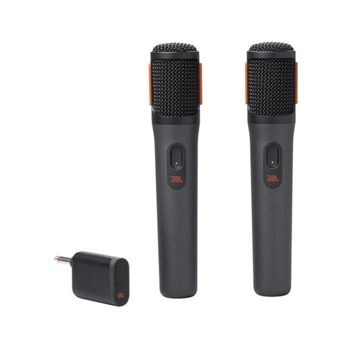 JBL PARTYBOX KABLOSUZ MİKROFON SET 2 ADET SİYAH JB.JBLPBWIRELESSMIC resmi