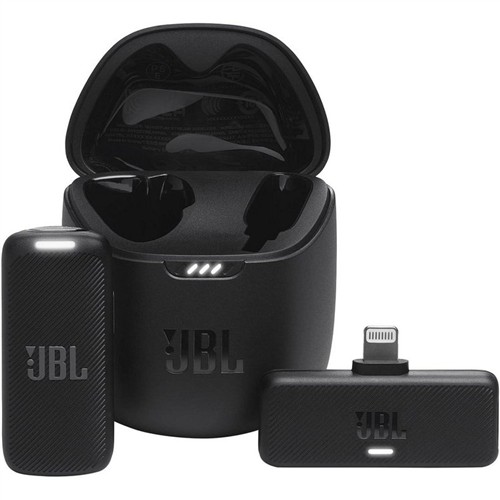 JBL QUANTUM STREAM WIRELESS, LIGHTNING MİKROFON SİYAH JB.JBLSTRMWLLGHTBLK resmi