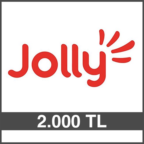 JOLLY TUR HEDİYE ÇEKİ (2000 TL)-DİJİTAL resmi