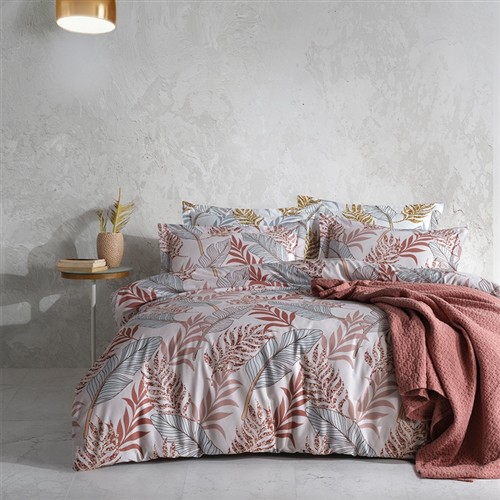 KEEP LONDON AUTUMN POPLIN ÇİFT KİŞİLİK NEVRESİM TAKIMI KLHOME344 resmi