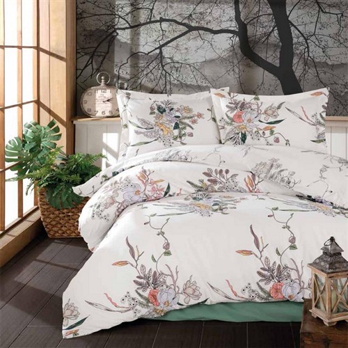 KEEP LONDON FRESH POPLIN ÇİFT KİŞİLİK NEVRESİM TAKIMI KLHOME348 resmi