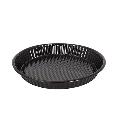KEEP LONDON KITCHEN COOKER SERİSİ KLKCH398 SİYAH EMAYE TART KALIBI resmi