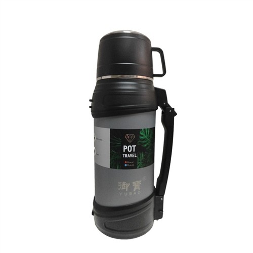 KEEP LONDON PASLANMAZ ÇELİK ÇİFT KLOUT07002 DUVARLI 1200ML TERMOS-GRİ resmi