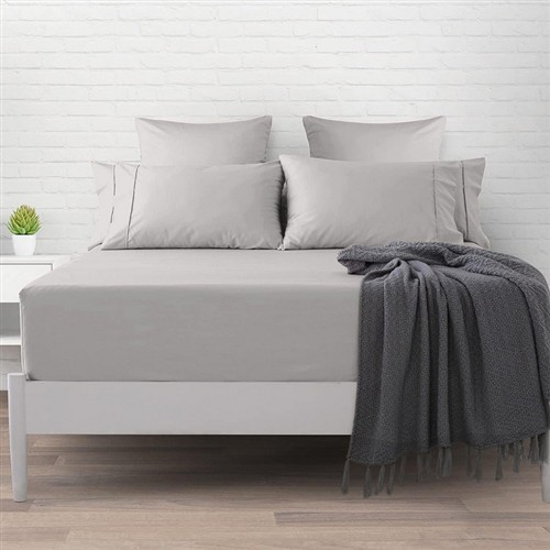 KEEP LONDON UTOPIA FITTED ÇİFT KİŞİLİK ÇARŞAF GRİ KLHOME612 resmi