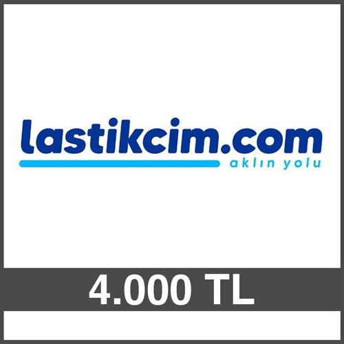 LASTİKÇİM HEDİYE ÇEKİ (4000 TL)-DİJİTAL resmi