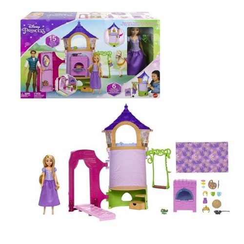 MATTEL MTL-HLW30 DISNEY PRENSES RAPUNZELİN KULESİ resmi