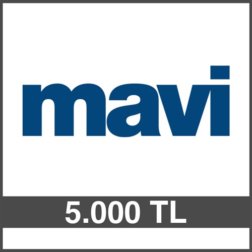 MAVİ HEDİYE ÇEKİ (5000 TL )-DİJİTAL resmi