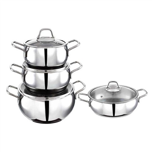 NOBLE LIFE AZUR 4LÜ TENCERE SETİ N16300 resmi