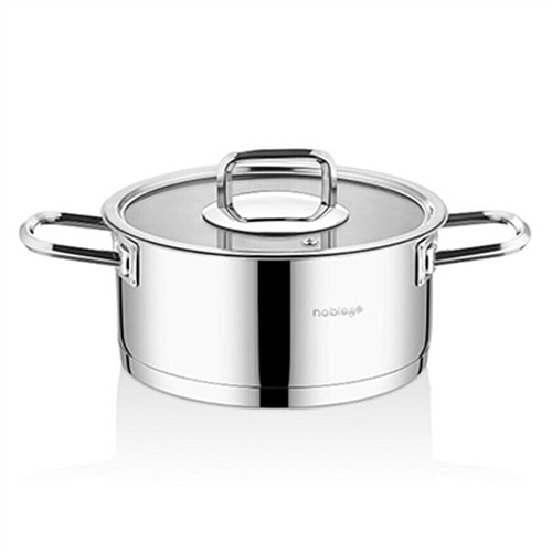 NOBLE LIFE SOLID NO:24 ÇELİK DERİN TENCERE N16305 resmi