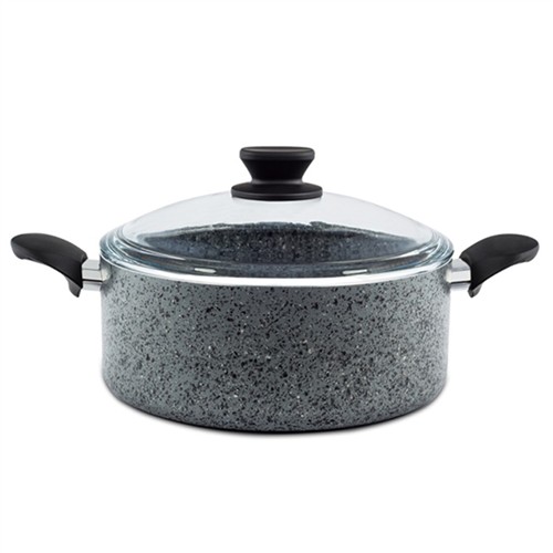 NOBLE LIFE STONELIFE DERİN TENCERE NO:26 GRİ N15611 resmi