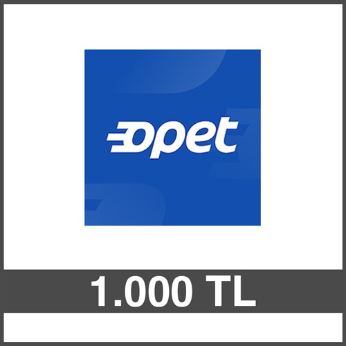 OPET HEDİYE ÇEKİ (1000 TL)-FİZİKİ resmi