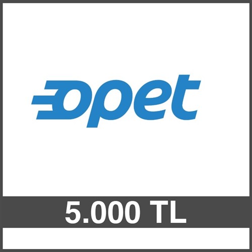 OPET HEDİYE ÇEKİ (5000 TL)-DİJİTAL resmi