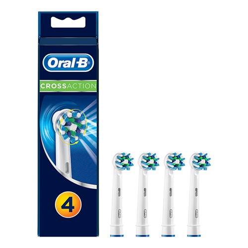 ORAL-B DİŞ FIRÇASI YEDEK BAŞLIĞI CROSS ACTİON 4'LÜ resmi