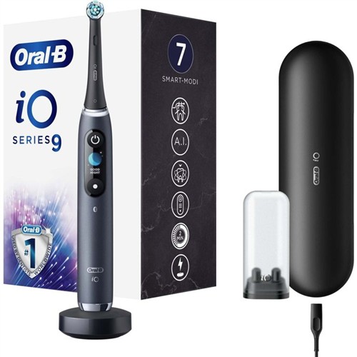 ORAL-B IO 9 ŞARJLI DİŞ FIRÇASI SİYAH resmi