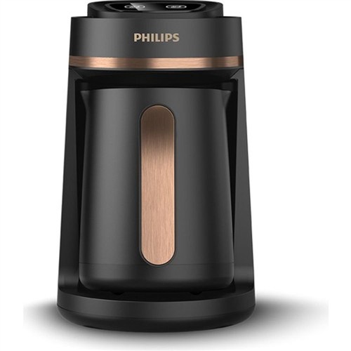PHILIPS HDA150/60 TÜRK KAHVESI MAKİNESİ SİYAH/BAKIR resmi