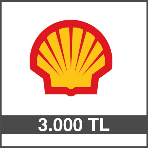SHELL HEDİYE ÇEKİ (3000 TL)-FİZİKİ resmi