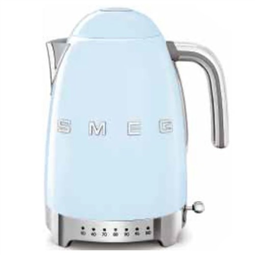 SMEG KLF04PBEU PASTEL MAVI ISI AYARLI KETTLE resmi
