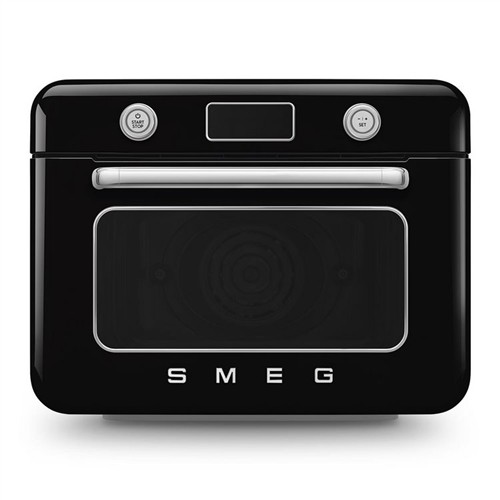 SMEG TEZGAH ÜSTÜ KOMBİ FIRIN SİYAH resmi