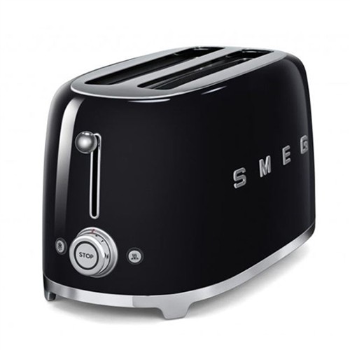 SMEG TSF02BLEU SİYAH 2X2 EKMEK KIZARTMA MAKİNESİ resmi