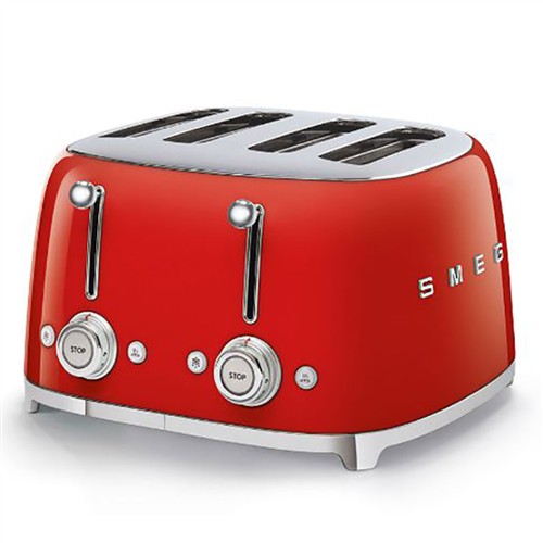 SMEG TSF03RDEU KIRMIZI 4X1 EKMEK KIZARTMA resmi