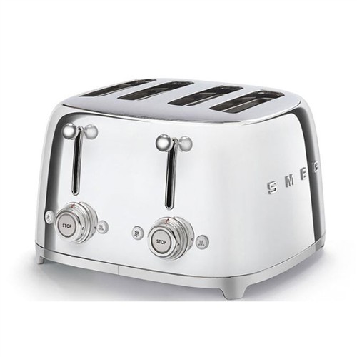 SMEG TSF03SSEU PASLANMAZ ÇELİK 4X1 EKMEK KIZARTMA MAKİNESİ resmi