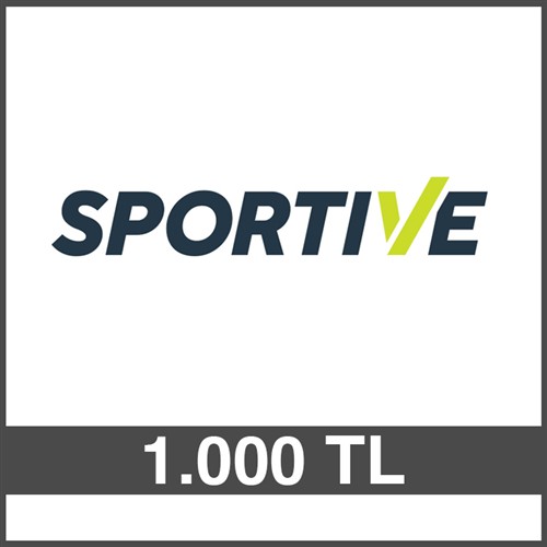SPORTİVE HEDİYE ÇEKİ (1000 TL)-FİZİKİ resmi