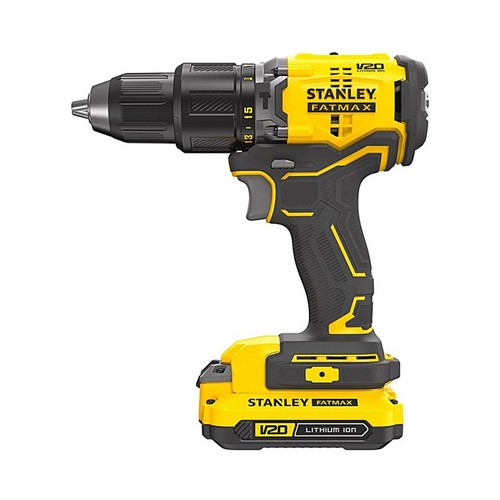 STANLEY SBD715C2KTR 18V 1.5 AHV20 2AKU KÖMÜRSÜZ DARBELİ MATKAP resmi