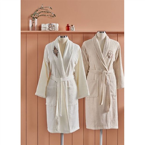 TAÇ SOFT BAMBOO PALACE ÇİFT KİŞİLİK BAMBU AİLE SETİ EKRU-BEJ 1500188692001 resmi