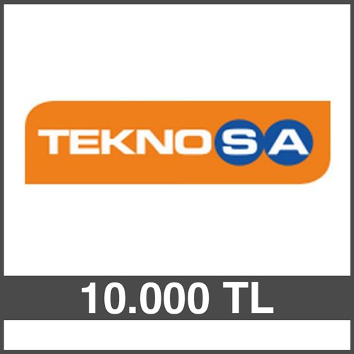 TEKNOSA HEDİYE ÇEKİ (10000 TL)-FİZİKİ resmi