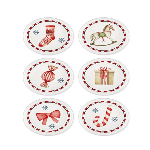 THE MIA GLOBE ÇEREZLİK 6 PARÇA 10 CM NEW036 resmi