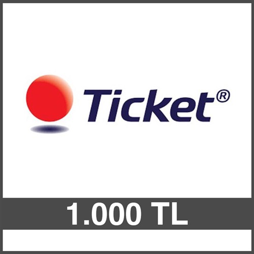 TİCKET MARKET HEDİYE ÇEKİ (1000 TL)-DİJİTAL resmi