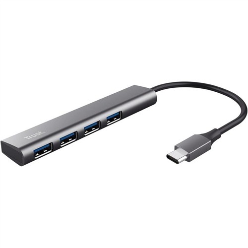 TRUST 4 BAĞLANTI NOKTALI USB 3.2 GEN 1 HUB resmi