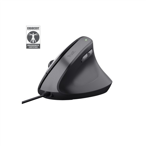TRUST BAYO II ERGONOMİK MOUSE SİYAH resmi
