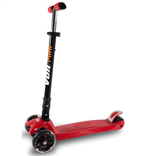 VOIT 218 IŞIKLI 3 TEKER SCOOTER KIRMIZI resmi