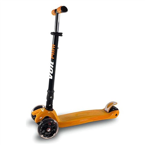 VOIT 218 IŞIKLI 3 TEKER SCOOTER TURUNCU resmi